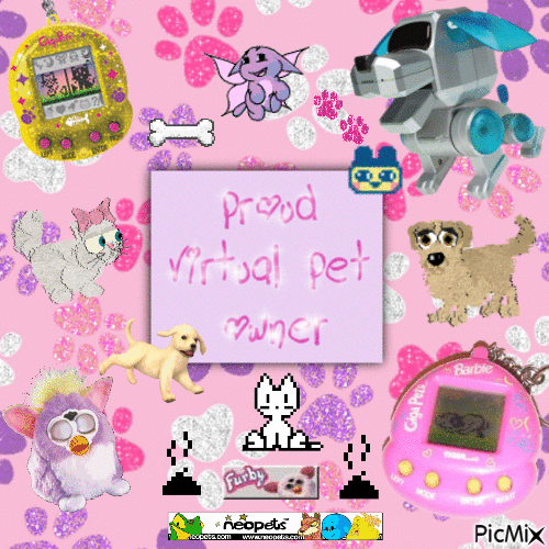 i love my virtual pets - 無料のアニメーション GIF