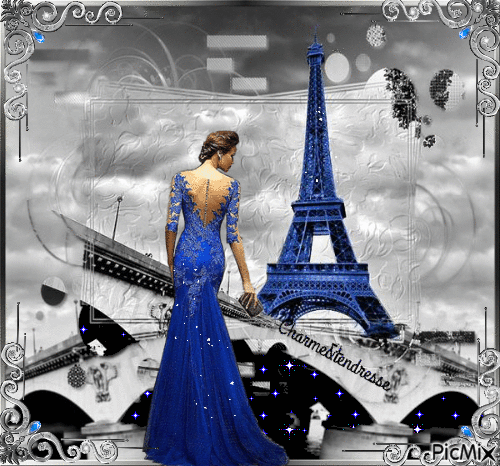 Parisienne - Zdarma animovaný GIF