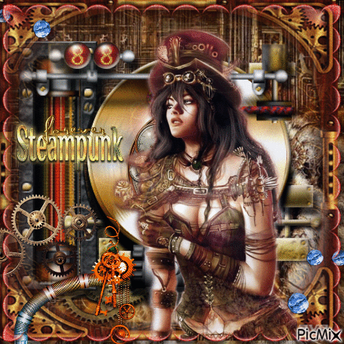 steampunk - Zdarma animovaný GIF