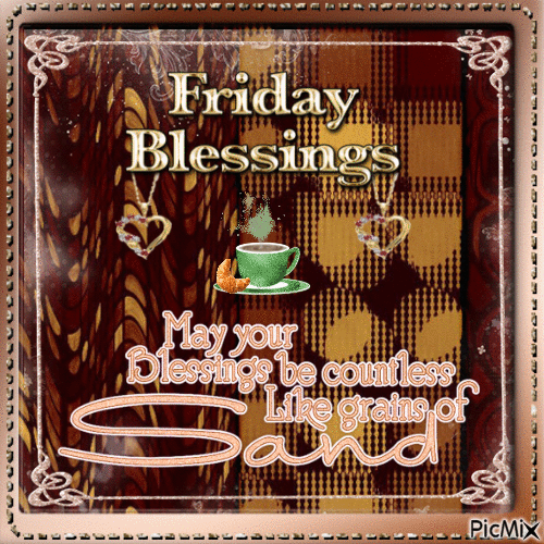 Friday Blessings - Бесплатный анимированный гифка