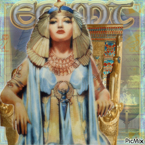Egyptian beauty - 免费动画 GIF