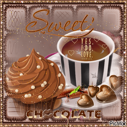Sweet Chocolate - GIF animado grátis