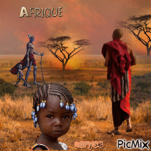 afrique - Gratis animeret GIF