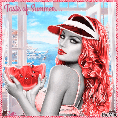 Taste of Summer... - GIF animado grátis