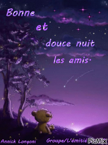 Bonne nuit 92 - Zdarma animovaný GIF