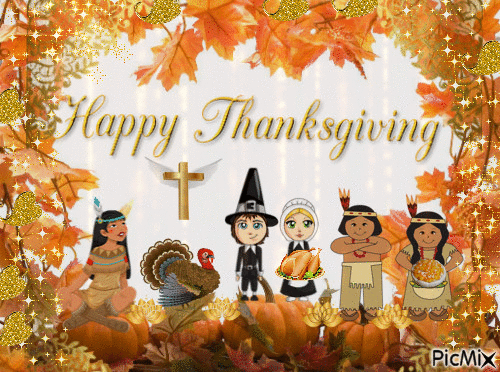Thanksgiving - Animovaný GIF zadarmo