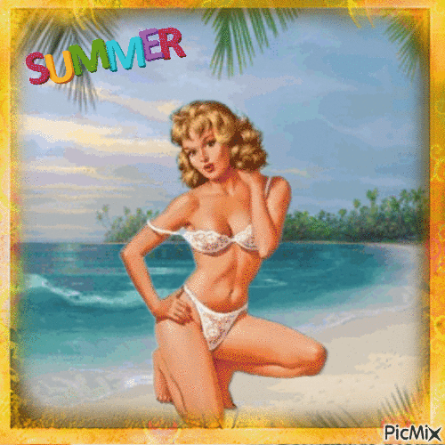 FIRST DAY OF SUMMER - Free animated GIF