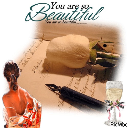 You Are So Beautiful - PNG gratuit