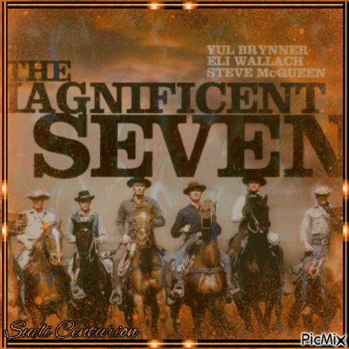 The Magnificent Seven - GIF animé gratuit