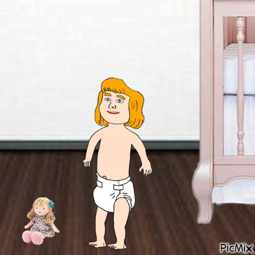 Baby and dolly - png gratis