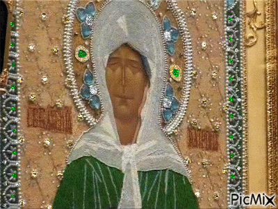 Saint Matrona - 無料のアニメーション GIF