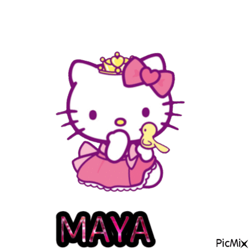 Maya Kitty - Gratis geanimeerde GIF