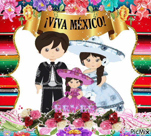 Viva Mexico! - Gratis animerad GIF
