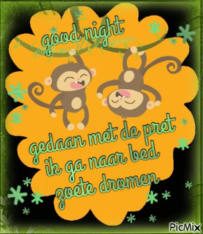 goodnight  goede nacht - GIF animado gratis