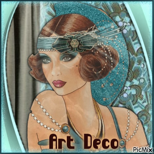 Art Deco - png gratuito