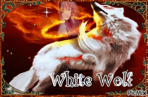 White Wolf - GIF เคลื่อนไหวฟรี
