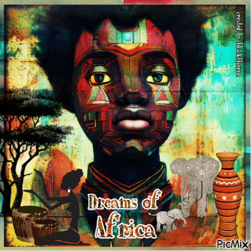 Dreams of Africa - Ilmainen animoitu GIF
