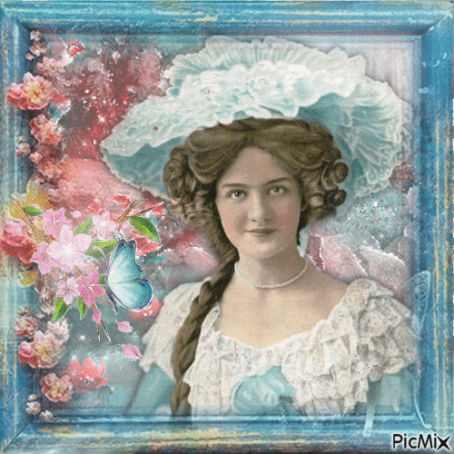 Vintage in Pastellfarben - Ingyenes animált GIF