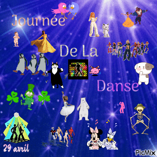 Journée de la danse 2023 - Zdarma animovaný GIF