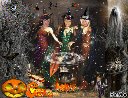 halloween conjuros - Ingyenes animált GIF