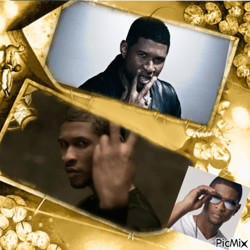 Usher - Bezmaksas animēts GIF