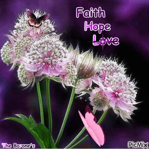 Faith, Hope and Love - Darmowy animowany GIF
