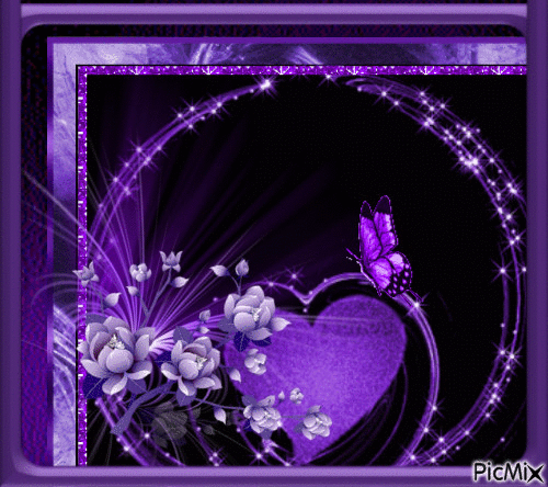 "Purple Bliss" - 無料のアニメーション GIF