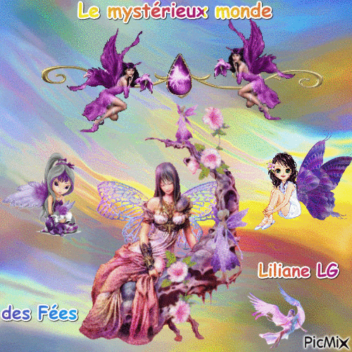 Le Mystérieux Monde des fées - 無料のアニメーション GIF
