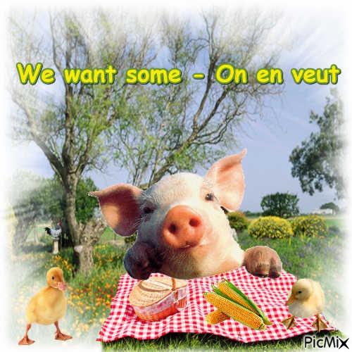 We want some - On en veut - Free PNG