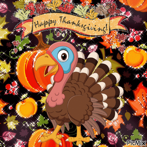 Happy Thanksgiving - Ingyenes animált GIF