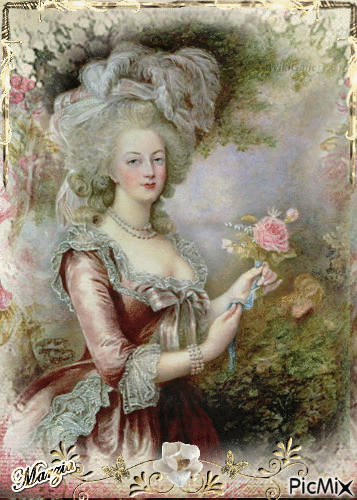Marie Antoinette - Бесплатный анимированный гифка