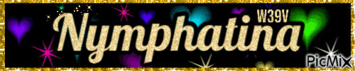 Nymphatina Banner - GIF animate gratis