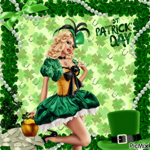 St. Patrick's Day - Zdarma animovaný GIF
