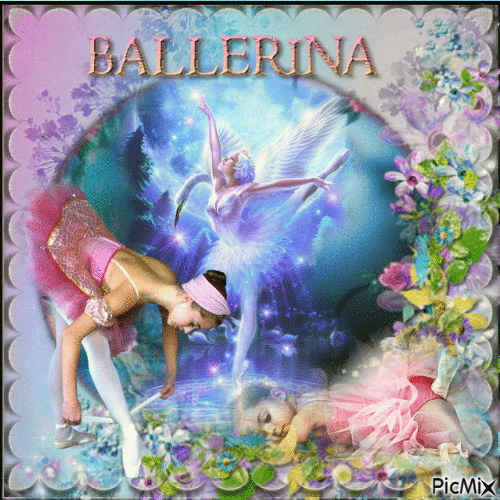 jeune ballerine - Darmowy animowany GIF
