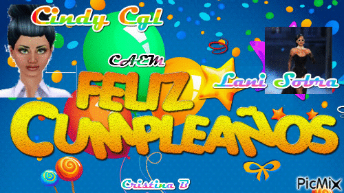 cumple - Безплатен анимиран GIF