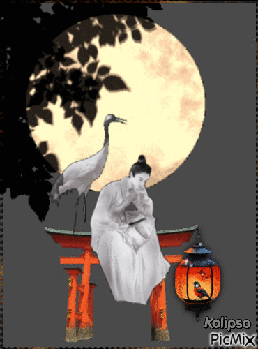 Japanese  autumn - Безплатен анимиран GIF