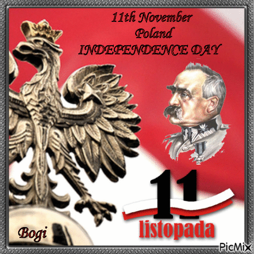 Poland's Independence Day... - GIF animate gratis