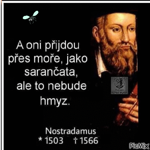 Nostradamus - Zdarma animovaný GIF