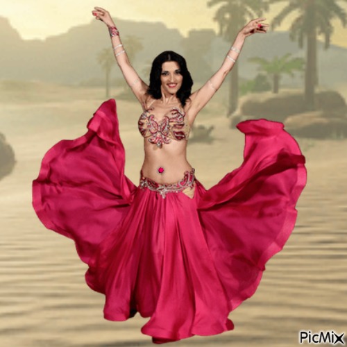 Sexy belly dancer - png gratuito