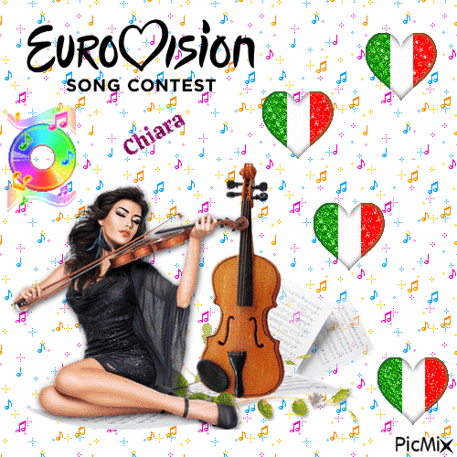 eurovision song contest 2 - Бесплатный анимированный гифка
