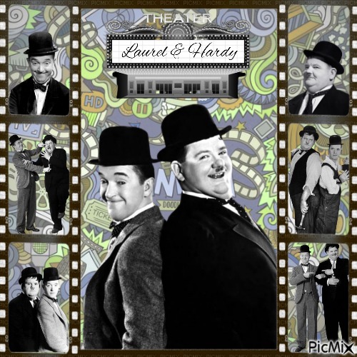 Laurel & Hardy - zadarmo png