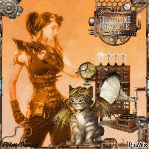 Concours : Steampunk - Free animated GIF