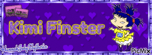 ♥Kimi Finster - Banner♥ - GIF animado grátis