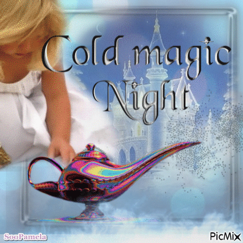 Cold Magic Night - GIF animé gratuit