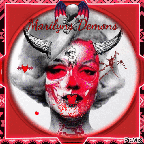 Marilyns Demons - GIF animé gratuit