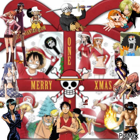 Christmas One piece - kostenlos png