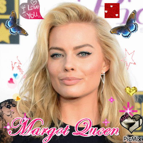 Margot Robbie - Besplatni animirani GIF