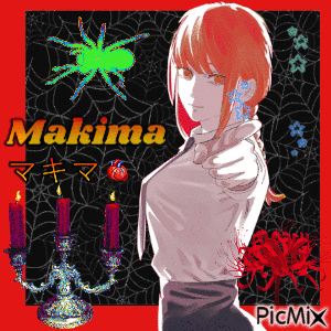 Makima - マキマ - Free animated GIF