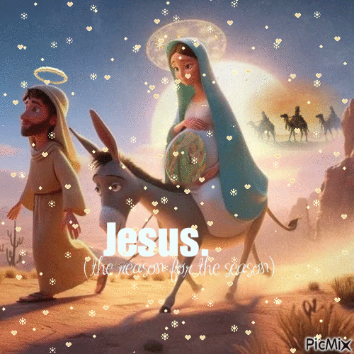 Jesus the reason - Бесплатный анимированный гифка
