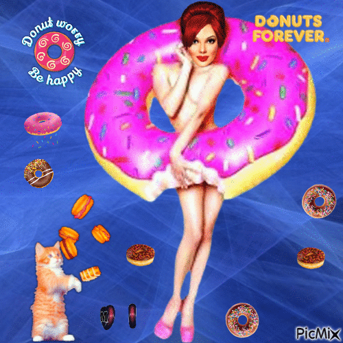 Donuts Day - Gratis animeret GIF